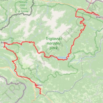 Itinéraire VTT Slovenie, distance, dénivelé, altitude, carte, profil, trace GPS