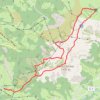 Itinéraire Le Mont de Vorès, distance, dénivelé, altitude, carte, profil, trace GPS