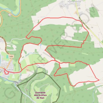 Itinéraire HsL, distance, dénivelé, altitude, carte, profil, trace GPS