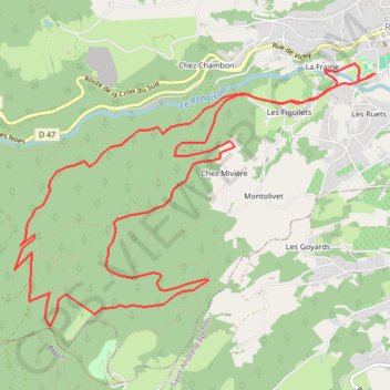 Itinéraire mini trail 2016 jour, distance, dénivelé, altitude, carte, profil, trace GPS