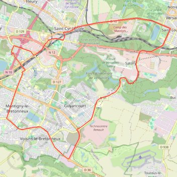Itinéraire GFDJ 2024-20047996, distance, dénivelé, altitude, carte, profil, trace GPS