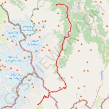 Itinéraire NewTrack, distance, dénivelé, altitude, carte, profil, trace GPS