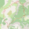 Itinéraire Au pied du Mont-Aiguille, distance, dénivelé, altitude, carte, profil, trace GPS