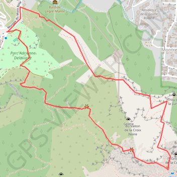 Itinéraire Marseille - Beouveyre, distance, dénivelé, altitude, carte, profil, trace GPS