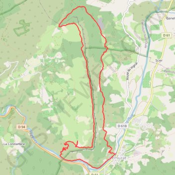 Itinéraire Rocher du Caire à Rémuzat, distance, dénivelé, altitude, carte, profil, trace GPS