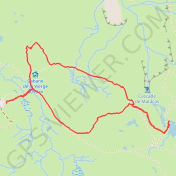Itinéraire Troumouse - Lac des Aires, distance, dénivelé, altitude, carte, profil, trace GPS