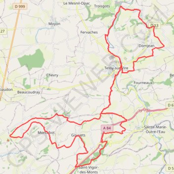 Itinéraire Maison52, distance, dénivelé, altitude, carte, profil, trace GPS
