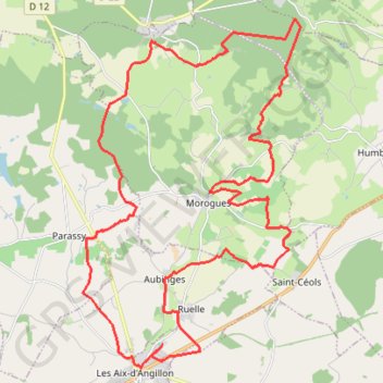 Itinéraire QU6PY, distance, dénivelé, altitude, carte, profil, trace GPS