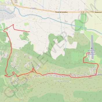 Itinéraire Crête des Alpilles, distance, dénivelé, altitude, carte, profil, trace GPS