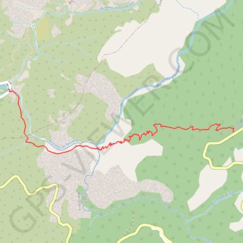 Itinéraire Gorges de Spelunca, distance, dénivelé, altitude, carte, profil, trace GPS