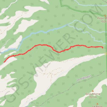 Itinéraire Prêcheur à Grande Savanne, distance, dénivelé, altitude, carte, profil, trace GPS