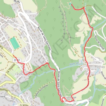 Itinéraire Vol rando Planfait, distance, dénivelé, altitude, carte, profil, trace GPS