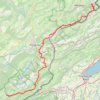 Itinéraire Grande Traversée du Jura (GTJ) - Randonnée de Villers-le-Lac à Mouthe (Doubs), distance, dénivelé, altitude, carte, profil, trace GPS