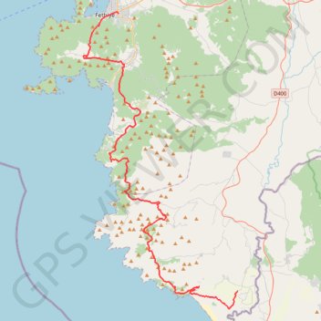 Itinéraire 20-APR-06, distance, dénivelé, altitude, carte, profil, trace GPS