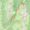 Itinéraire Le pas de l'ours par le col de Cherel, distance, dénivelé, altitude, carte, profil, trace GPS