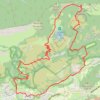 Itinéraire Le Pibeste en boucle par Ouzous et Vidalos, distance, dénivelé, altitude, carte, profil, trace GPS