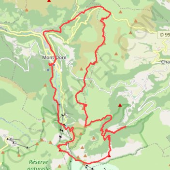 Itinéraire Chaudefour Sancy Morand St-Robert, distance, dénivelé, altitude, carte, profil, trace GPS