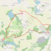 Itinéraire La Hunaudière, distance, dénivelé, altitude, carte, profil, trace GPS
