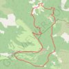 Itinéraire Crête de Chamouse - Laborel, distance, dénivelé, altitude, carte, profil, trace GPS