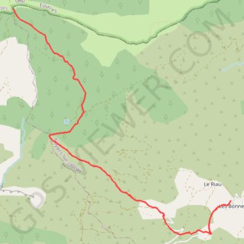 Itinéraire La Faïrotte, distance, dénivelé, altitude, carte, profil, trace GPS