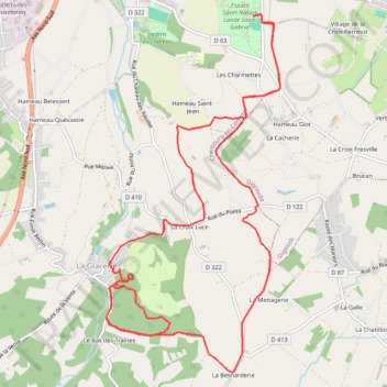 Itinéraire prologue 2026, distance, dénivelé, altitude, carte, profil, trace GPS