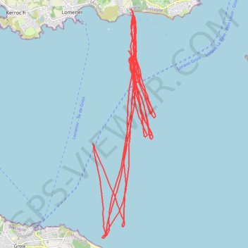 Itinéraire Afternoon Windsurf, distance, dénivelé, altitude, carte, profil, trace GPS