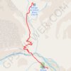 Itinéraire Montée au ref du Glacier Blanc, distance, dénivelé, altitude, carte, profil, trace GPS