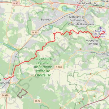 Itinéraire 44singlesdamppom, distance, dénivelé, altitude, carte, profil, trace GPS