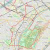 Itinéraire Randonnée Bois de Boulogne et Mont-Valérien (92), distance, dénivelé, altitude, carte, profil, trace GPS