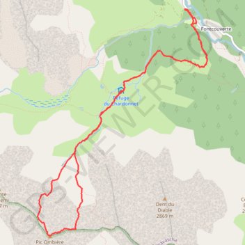Itinéraire Le Raisin, distance, dénivelé, altitude, carte, profil, trace GPS
