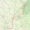 Itinéraire Busigny-Le Quesnoy, distance, dénivelé, altitude, carte, profil, trace GPS