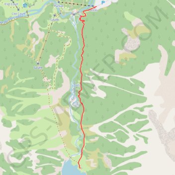 Itinéraire [Itinéraire] Le lac de Gaube, distance, dénivelé, altitude, carte, profil, trace GPS