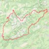 Itinéraire Le Château de Belvoir - Doubs, distance, dénivelé, altitude, carte, profil, trace GPS
