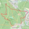 Itinéraire Circuit des 11 mares en Forêt de Fontainebleau, distance, dénivelé, altitude, carte, profil, trace GPS