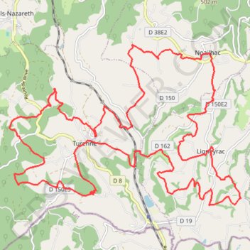 Itinéraire Balades en Vicomté - 17341 - UtagawaVTT.com, distance, dénivelé, altitude, carte, profil, trace GPS