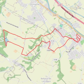 Itinéraire La Ronde du Chardon, distance, dénivelé, altitude, carte, profil, trace GPS
