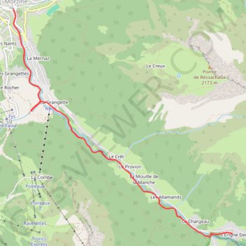 Itinéraire Le Sentier du Renard et la cascade de Nyon, distance, dénivelé, altitude, carte, profil, trace GPS