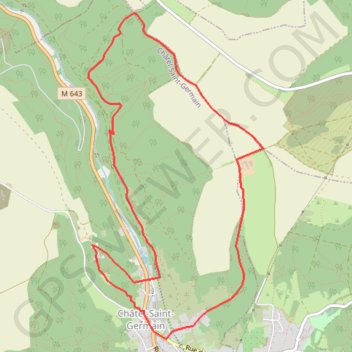 Itinéraire Notre-Dame du Gros-Chêne, distance, dénivelé, altitude, carte, profil, trace GPS