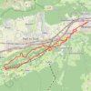 Itinéraire Wattens Radfahren, distance, dénivelé, altitude, carte, profil, trace GPS