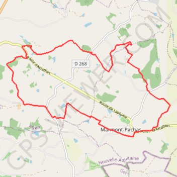 Itinéraire Brimont, Marmont-Pachas, randonnée dans les coteaux du Bruilhois - Pays de l'Agenais, distance, dénivelé, altitude, carte, profil, trace GPS