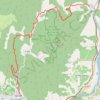 Itinéraire Grande Traversée des PréAlpes : Saillans - Pontaix, distance, dénivelé, altitude, carte, profil, trace GPS