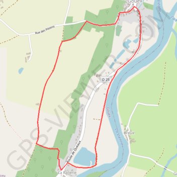 Itinéraire Les Coteaux des Fadets, distance, dénivelé, altitude, carte, profil, trace GPS