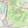 Itinéraire Des ballastières de Nouvion sur Meuse à Lumes, distance, dénivelé, altitude, carte, profil, trace GPS