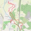 Itinéraire Les meulières de Roullet, distance, dénivelé, altitude, carte, profil, trace GPS