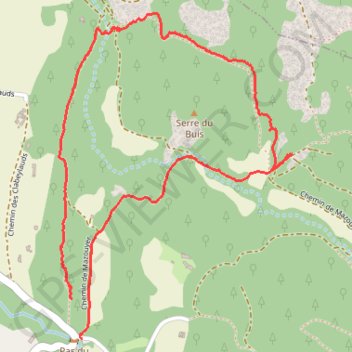 Itinéraire La Beaume Cornillane 2023-08-04, distance, dénivelé, altitude, carte, profil, trace GPS
