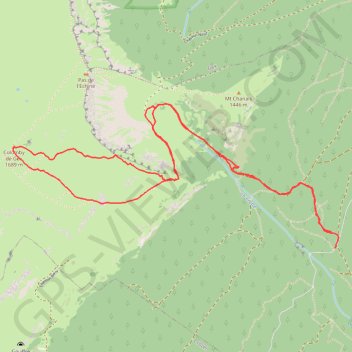 Itinéraire 20-07-14 Colomby de Gex, distance, dénivelé, altitude, carte, profil, trace GPS