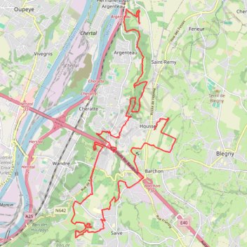 Itinéraire Tracé, distance, dénivelé, altitude, carte, profil, trace GPS