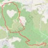 Itinéraire Les Michels - Le Régagnas, distance, dénivelé, altitude, carte, profil, trace GPS