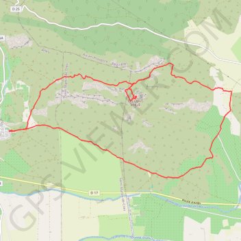 Itinéraire Les Opies, distance, dénivelé, altitude, carte, profil, trace GPS