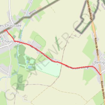 Itinéraire Val-Joly Champ Perdu, distance, dénivelé, altitude, carte, profil, trace GPS